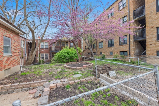 surrounding community with fence