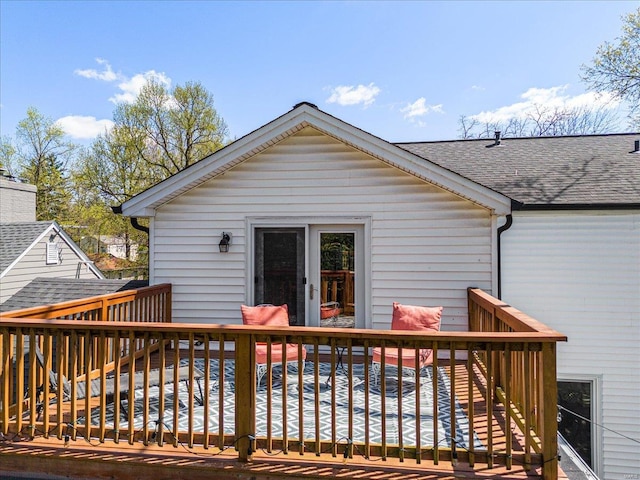 view of deck