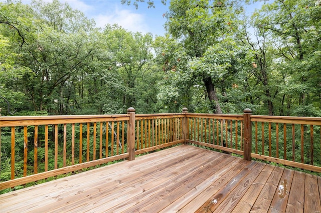 view of deck