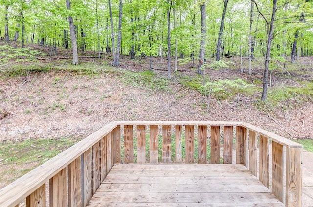 view of deck