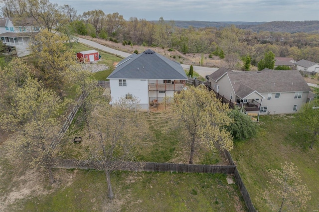 aerial view