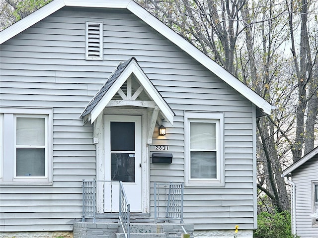 view of front of house