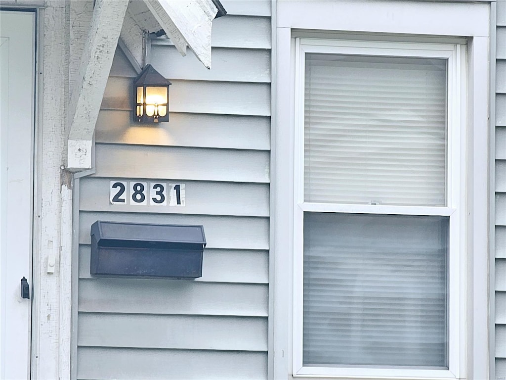 view of exterior details