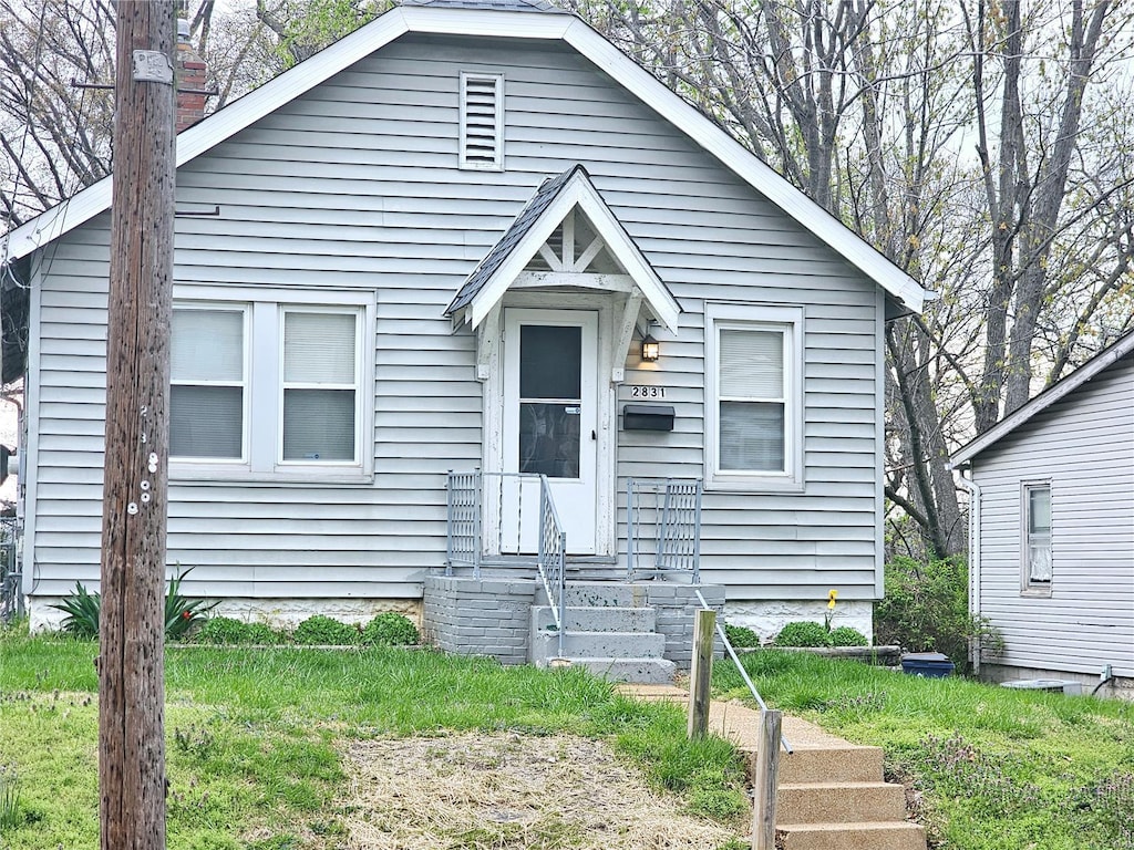 view of bungalow