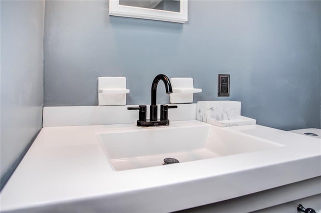 room details featuring vanity