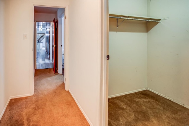 view of closet