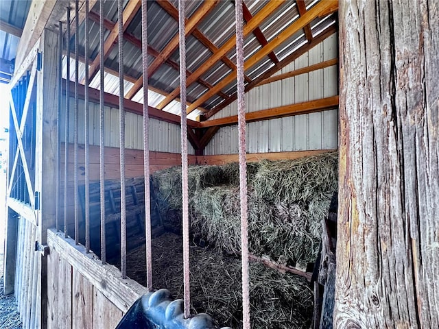 view of stable
