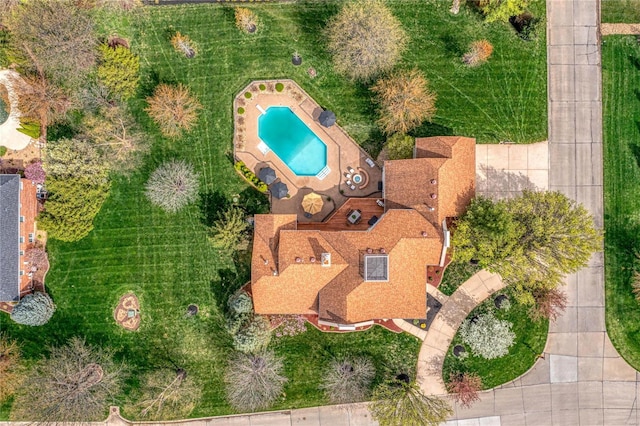 drone / aerial view
