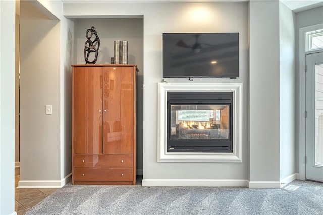 details featuring carpet floors and baseboards