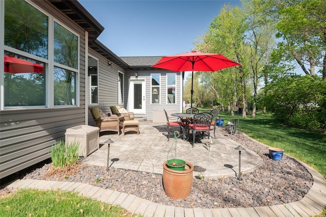 view of patio / terrace