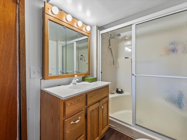 full bathroom with vanity