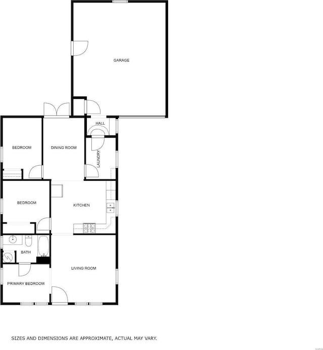 view of layout