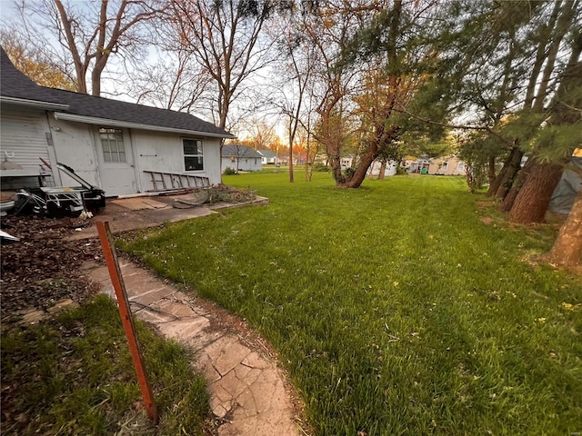 view of yard