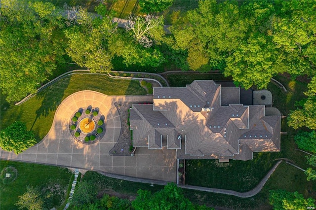 drone / aerial view