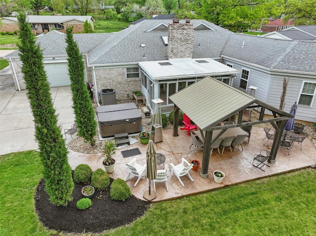 bird's eye view
