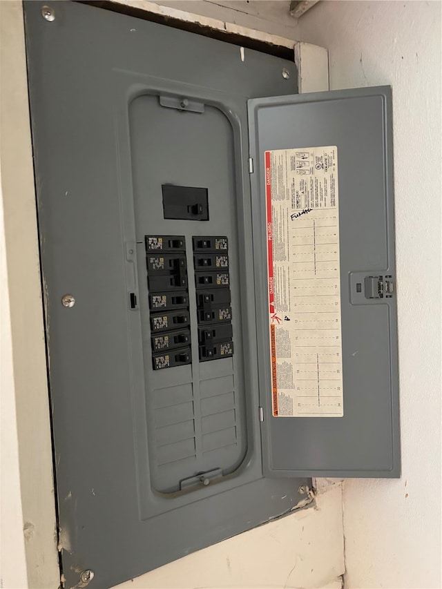 utilities with electric panel