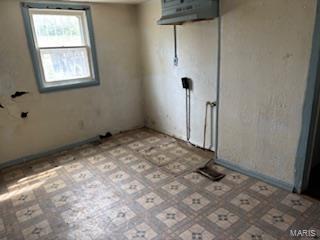 view of spare room