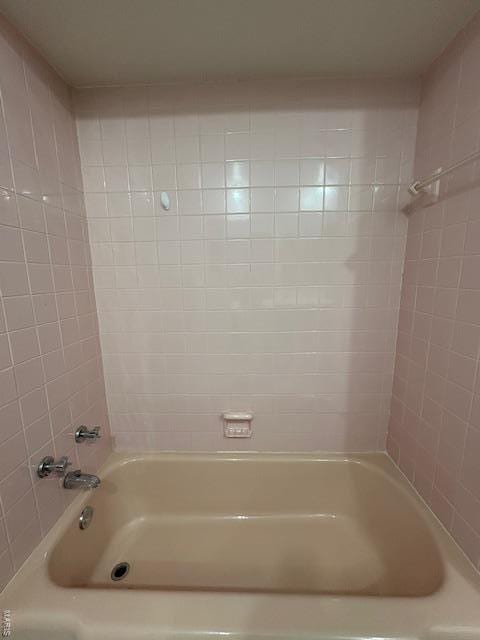 full bathroom featuring bathtub / shower combination