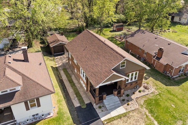 aerial view