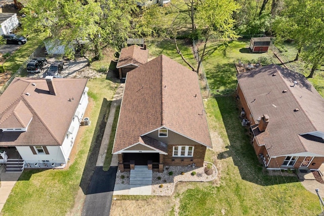 aerial view