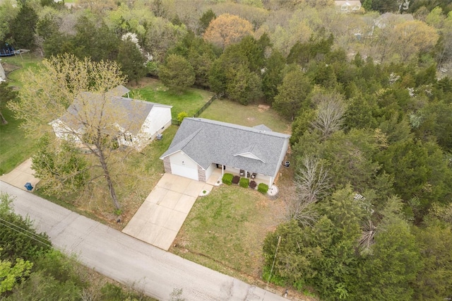 aerial view
