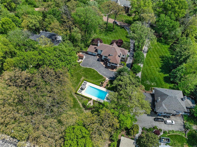 drone / aerial view