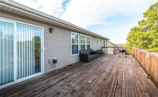 view of deck