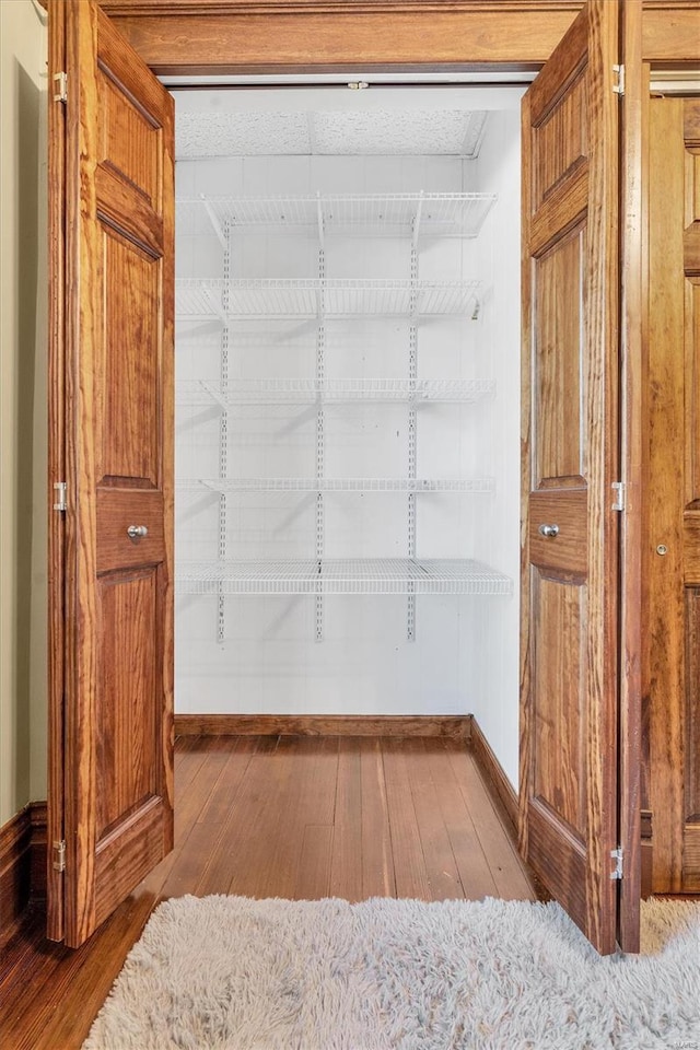 view of closet