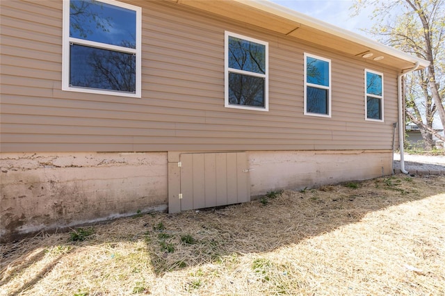 view of property exterior