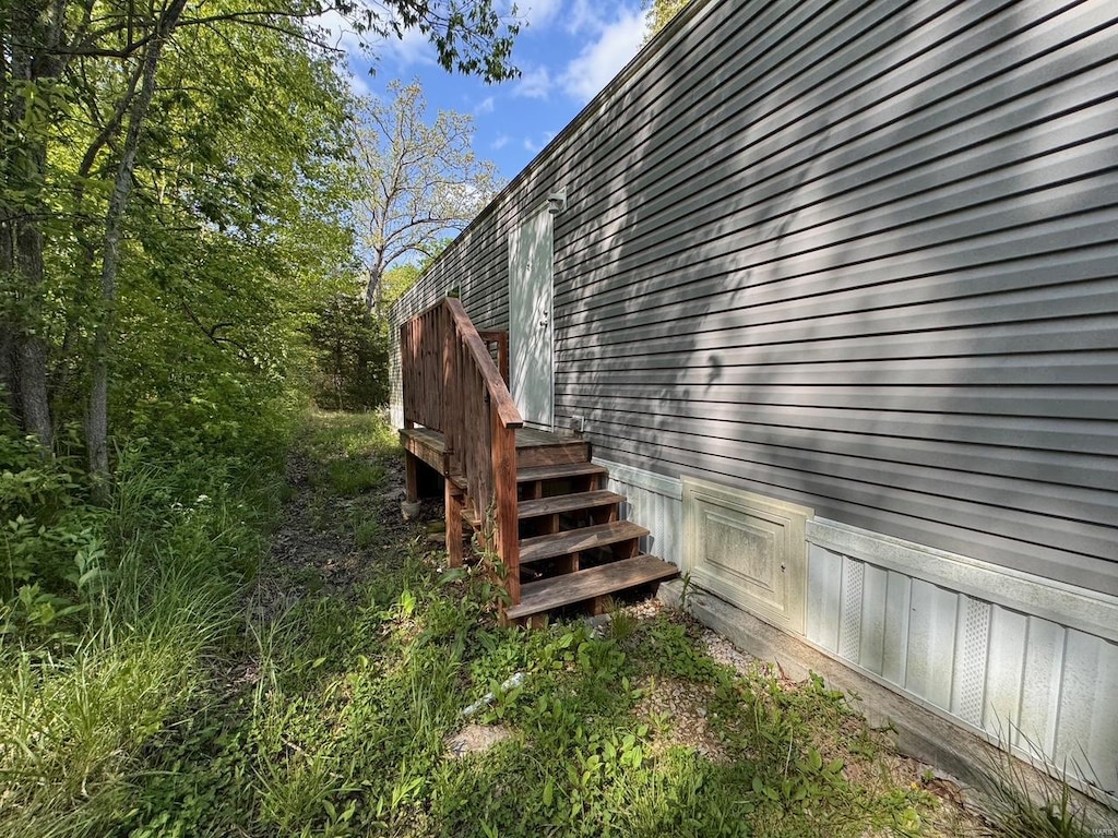 view of side of property