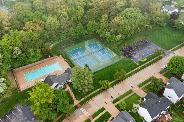 aerial view