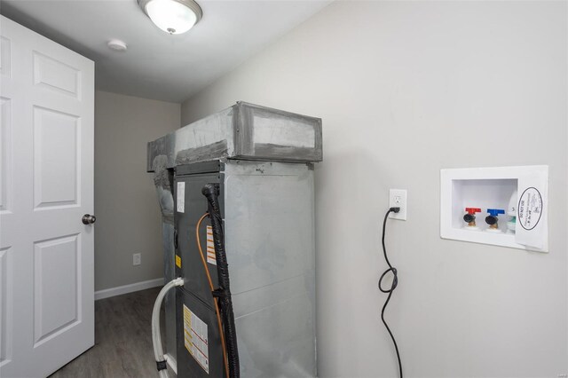 view of utility room