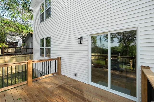 view of deck