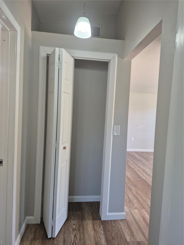 closet with visible vents