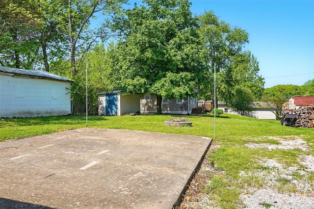 view of yard