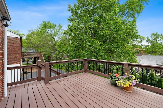 view of deck