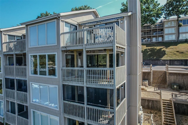 view of property