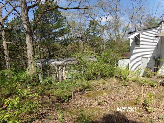 view of yard