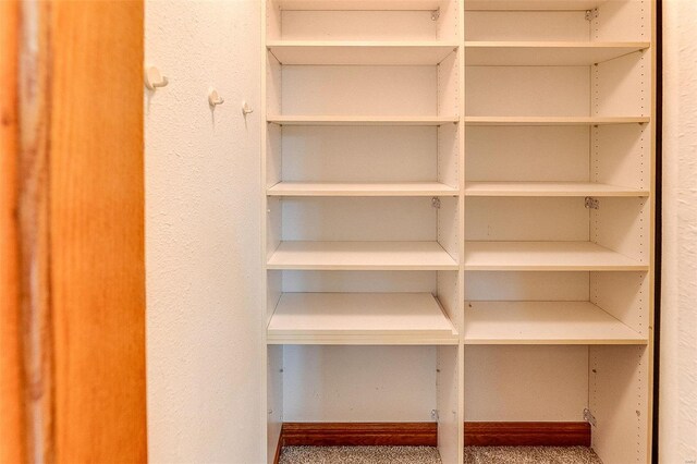 view of pantry
