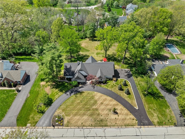 drone / aerial view