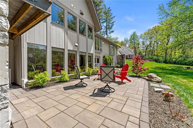 view of patio