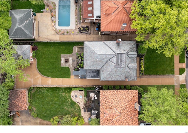 drone / aerial view