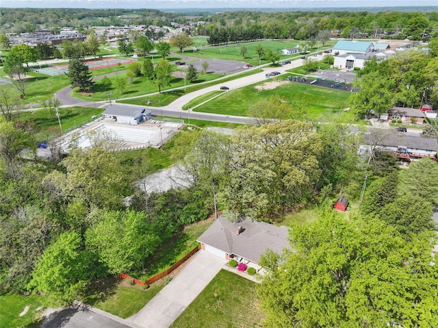 aerial view