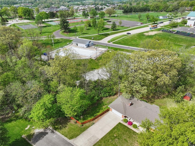 aerial view