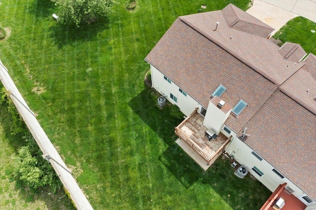 drone / aerial view