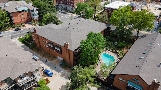 drone / aerial view