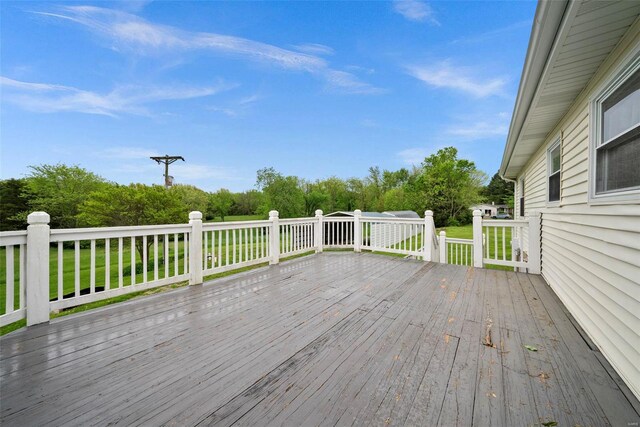 view of deck