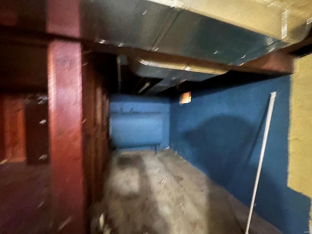interior space with heating fuel