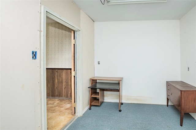 interior space with carpet