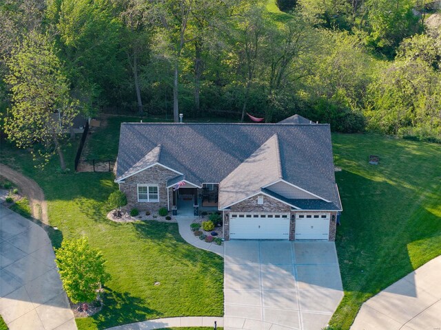bird's eye view